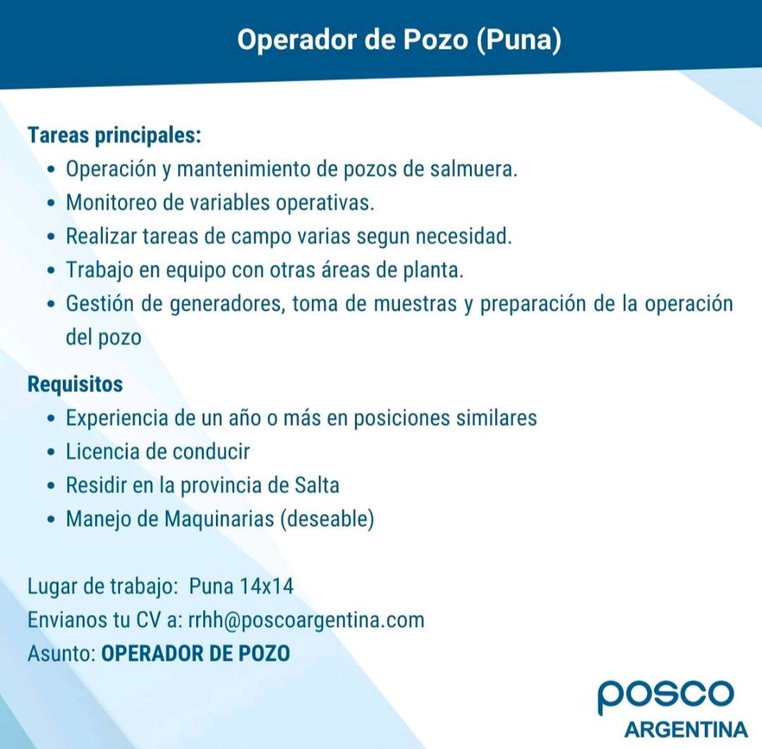 Empleos en Mineria